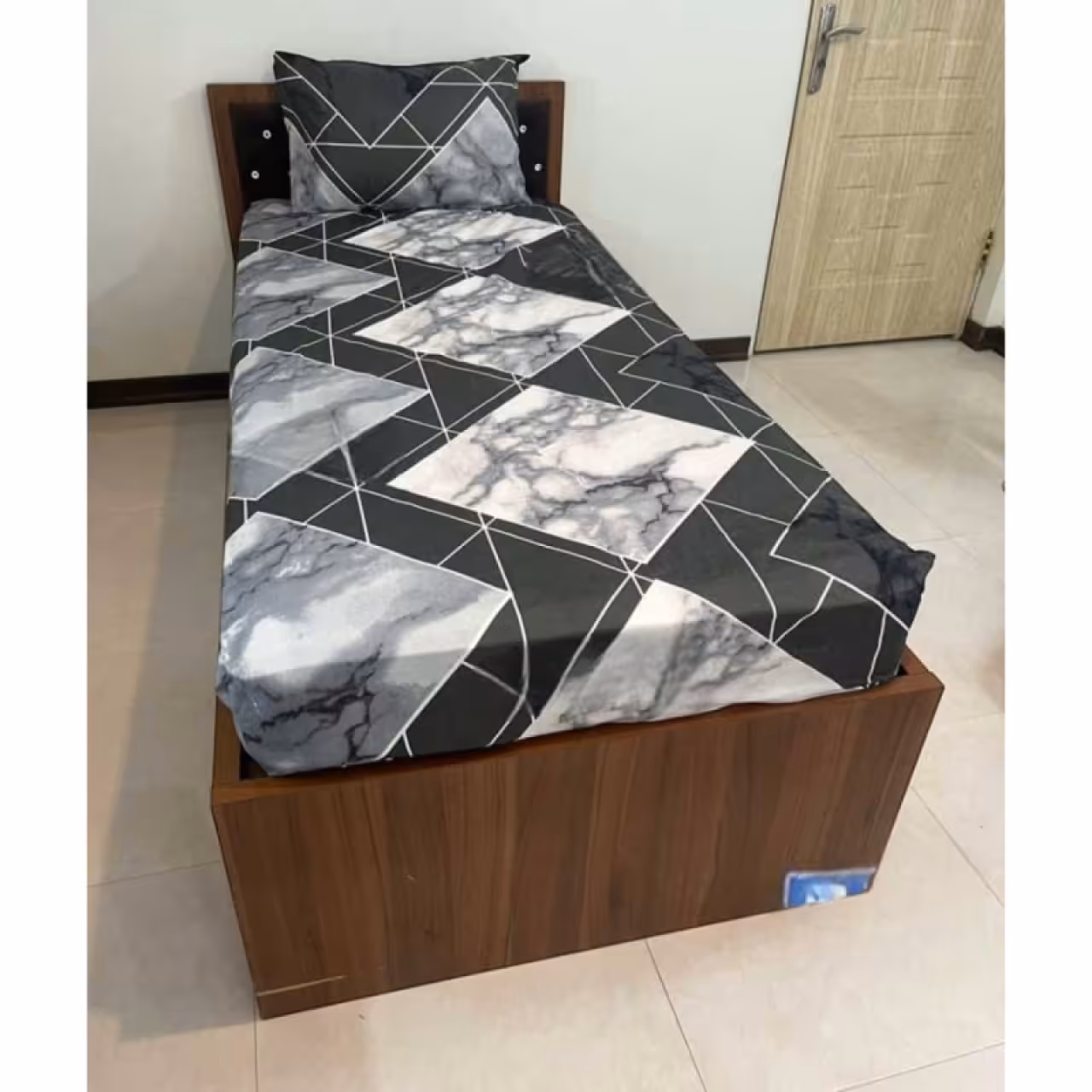 روتختی کشدار تخت تک نفره طرح بونسا 120*200 سانتی‌متر