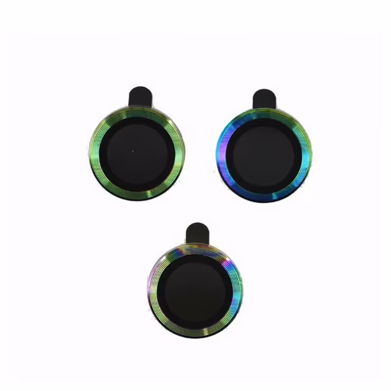 محافظ لنز دوربین مناسب برای گوشی موبایل اپل iphone 14pro  رنگ چندرنگ