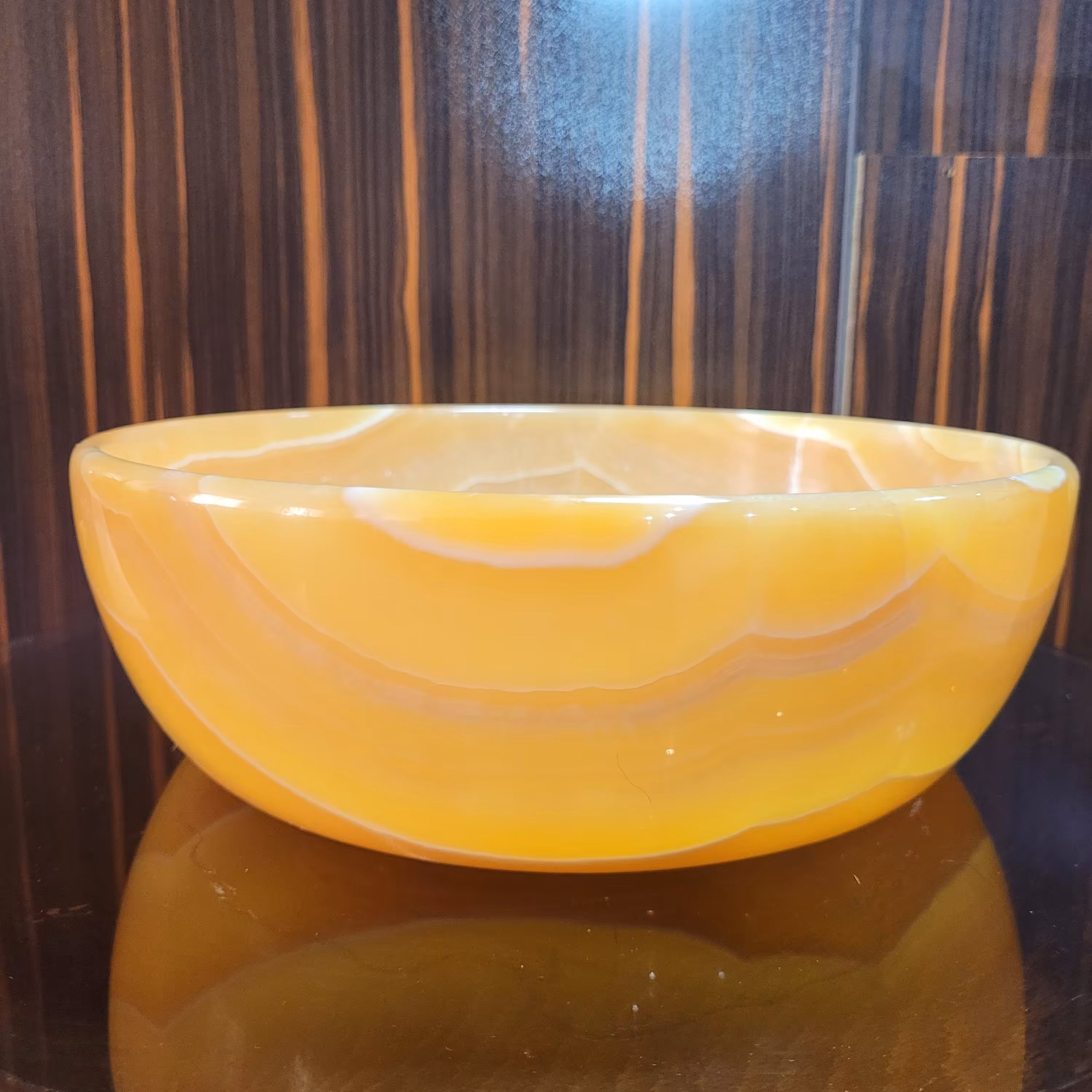 ظرف آجیل خوری  و پذیرایی سنگ مرمر پرتقالی 