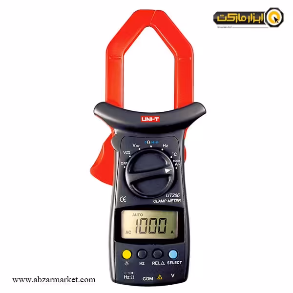 آمپرمتر کلمپی یونیتی مدل UT206