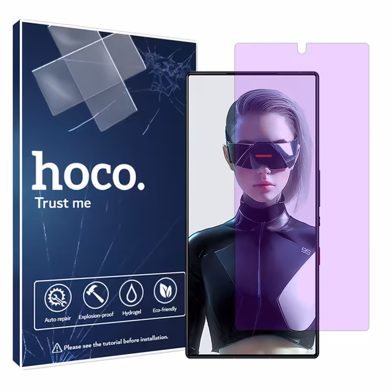 گلس زد تی ای Nubia Red Magic 9S Pro مدل آنتی پرپل برند هوکو کد S