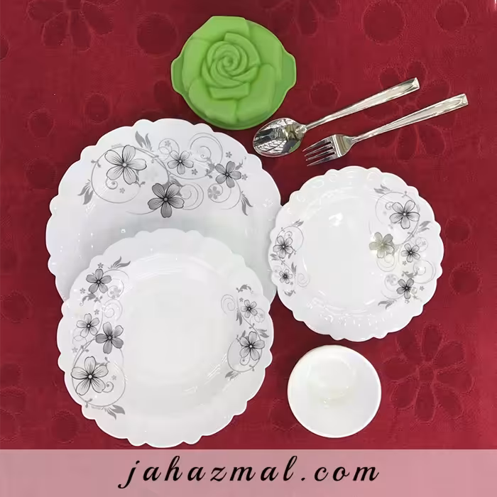 سرویس آرکوپال مقصود طرح سانای نقره ای 25 پارچه