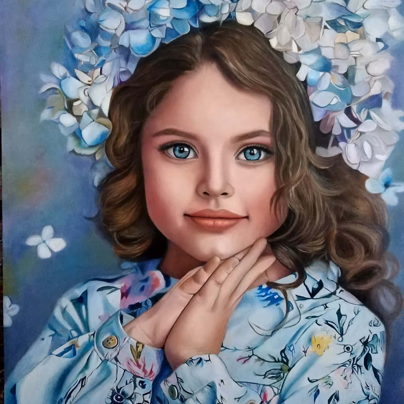 تابلو رنگ روعن