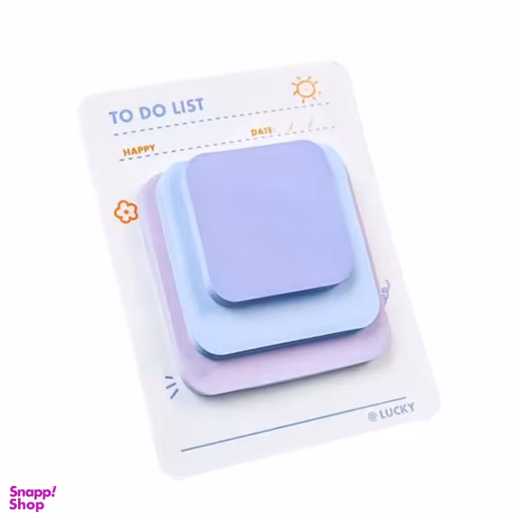 کاغذ یادداشت چسب دار استیک نوت رنگی کد 2020