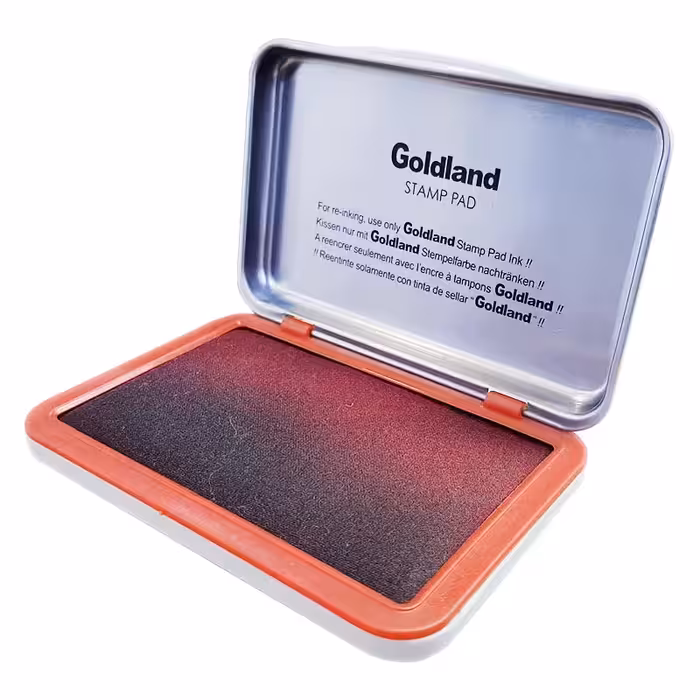 خرید استامپ فلزی قرمز کوروش سایز متوسط