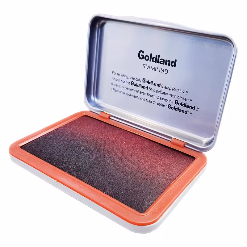 خرید استامپ فلزی قرمز کوروش سایز متوسط