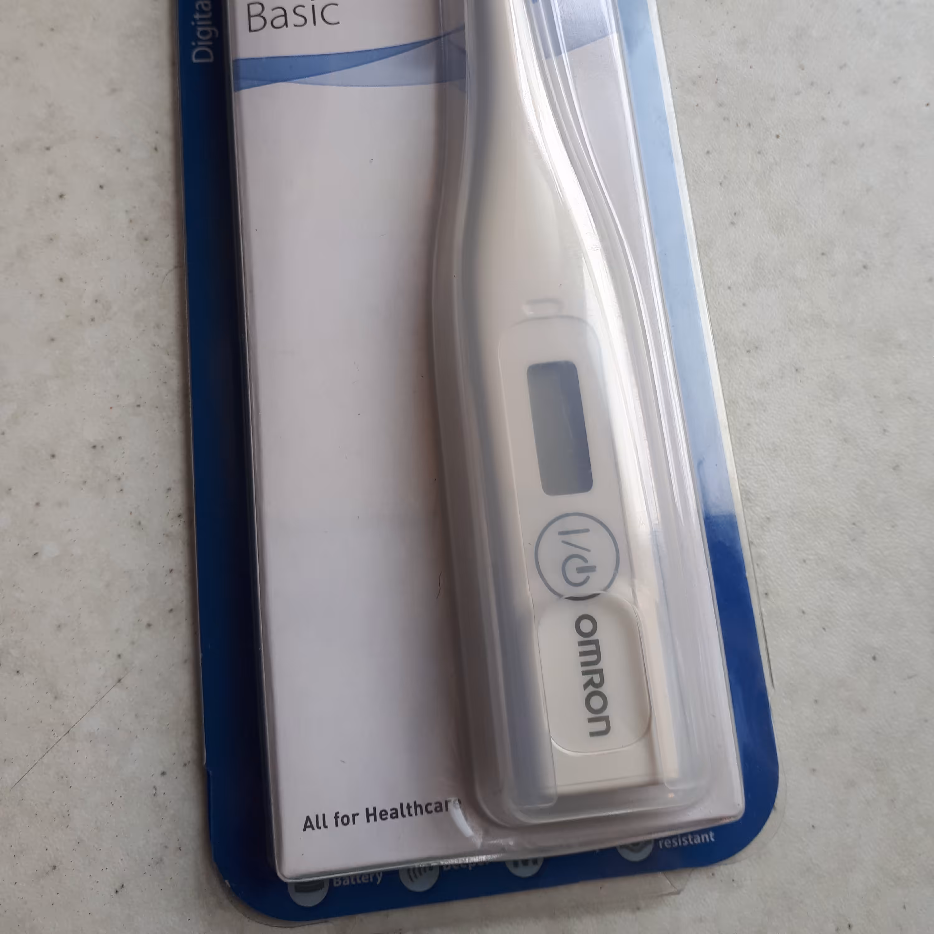 تب سنج دیجیتال تماسی اومرون Omron تب سنج دیجیتال امرن مدل Eco Temp Basic 
دماسنج دیجیتال
