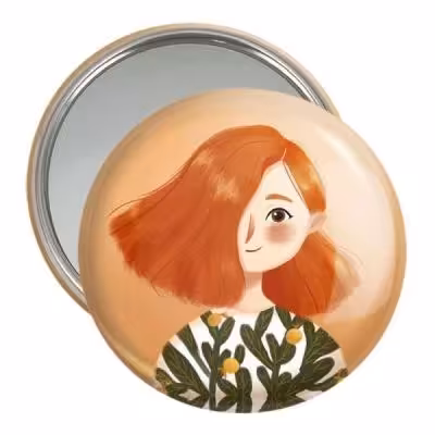 آینه جیبی خندالو مدل دخترونه کد 5490