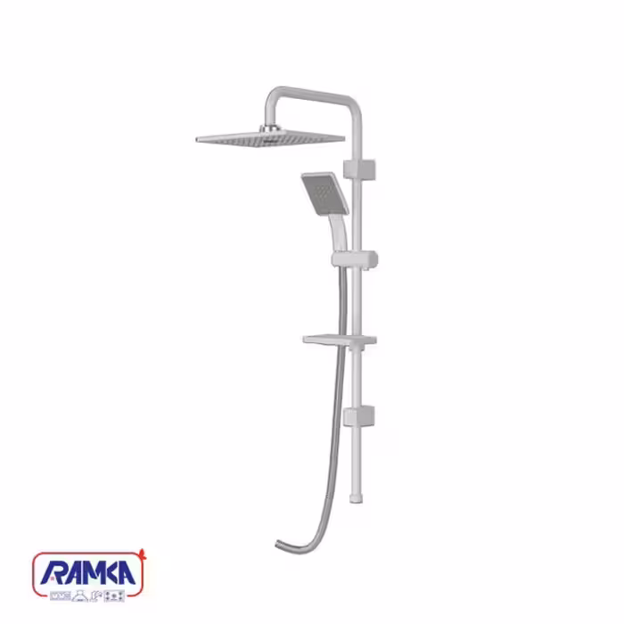 علم دوش شودر مدل آلما سفید کروم