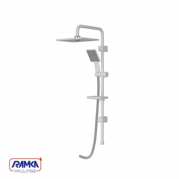 علم دوش شودر مدل آلما سفید کروم