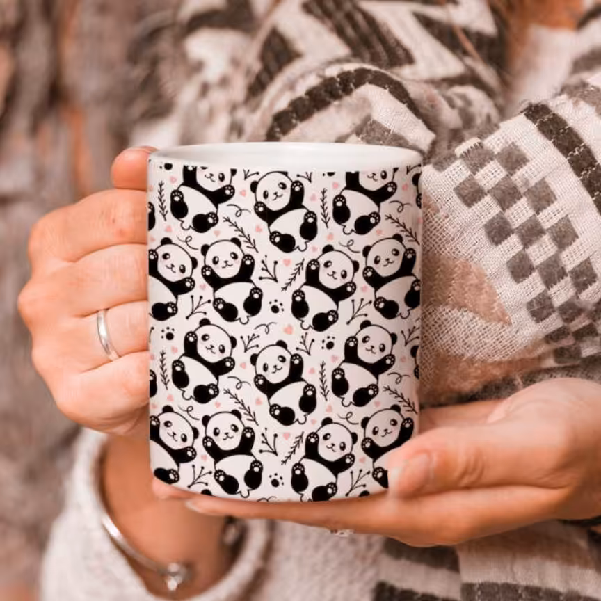 ماگ طرح پاندا کد308