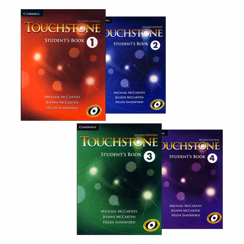 کتاب Touchstone اثر جمعی از نویسندگان انتشارات هدف نوین 4 جلدی