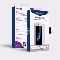 دلفی گلس سفید محافظ صفحه نمایش مدل SafiGlass Plus آیفون 8 - Hiapple.ir