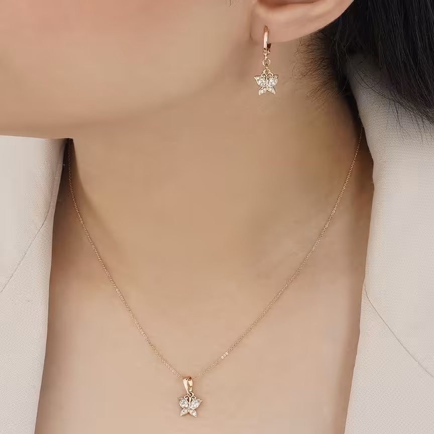 نیم ست پروانه ژوپینگXIP8840