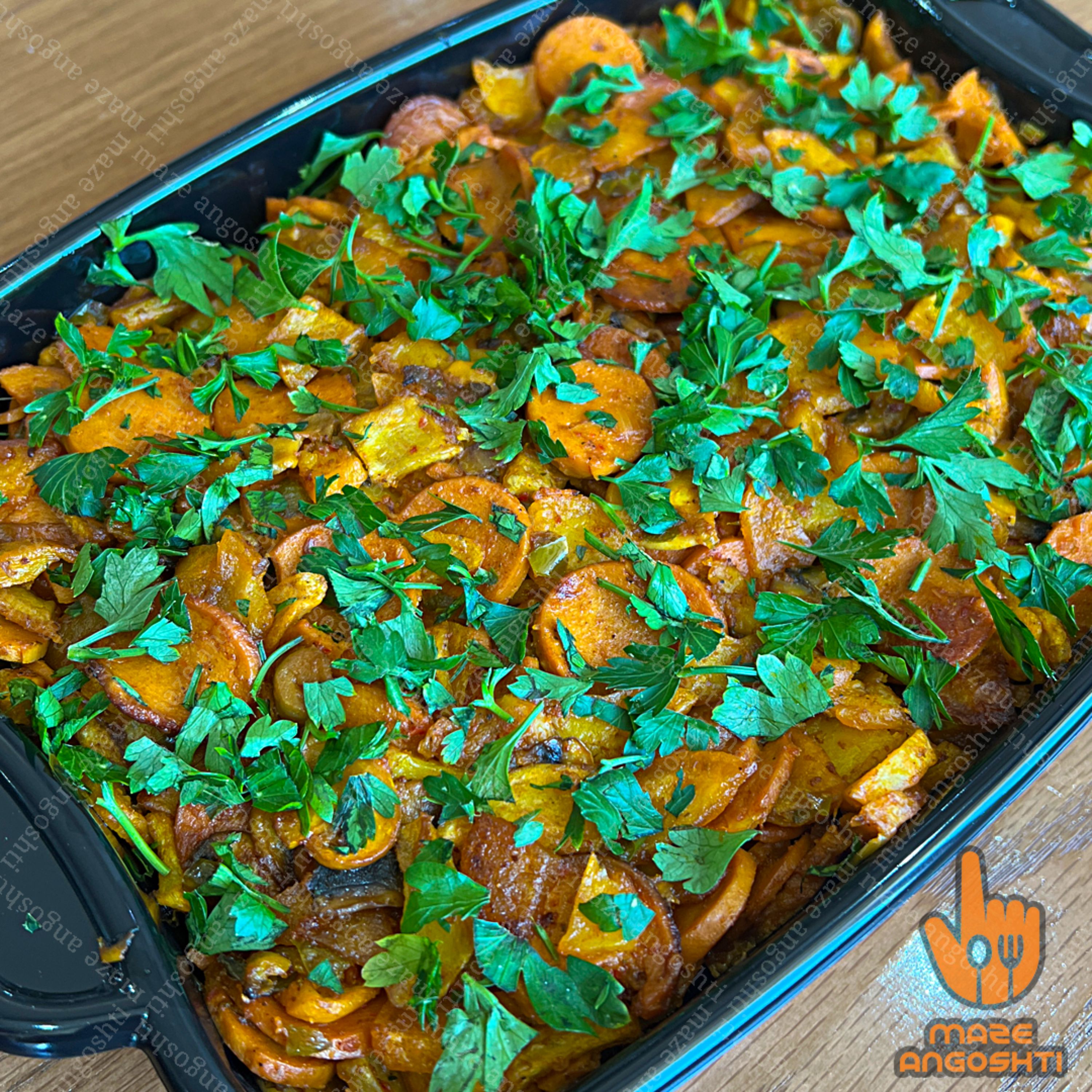 خوراک سوسیس بندری (ارسال به صورت پس کرایه)