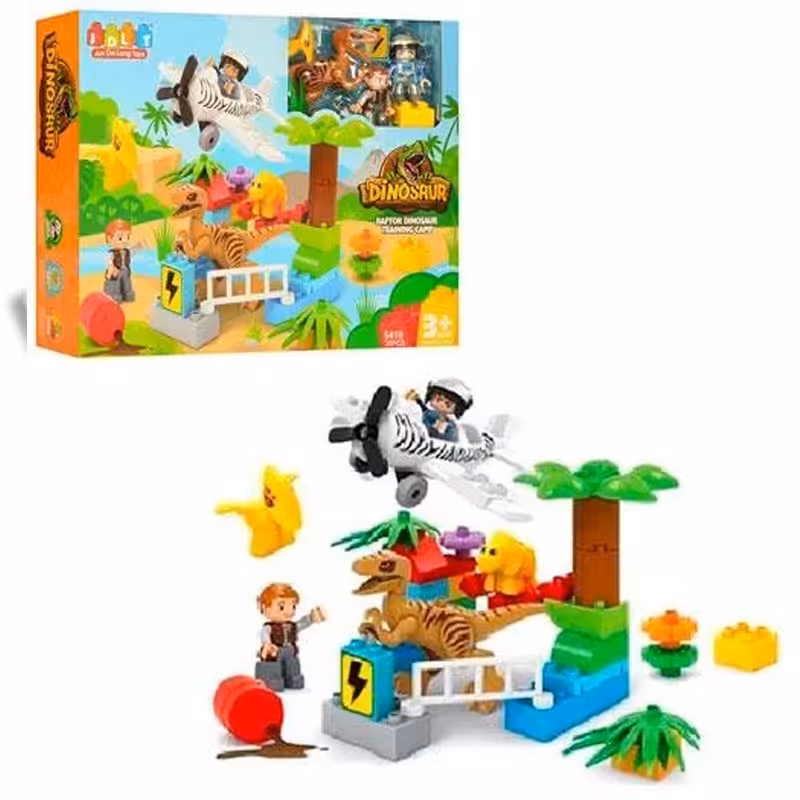 ساختنی مدل کمپ دایناسور ها کد 5410