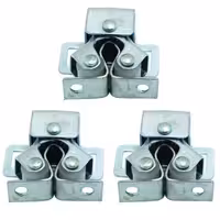 غلتک درب کابینت قفل در کابینت مجموعه 3 عددی