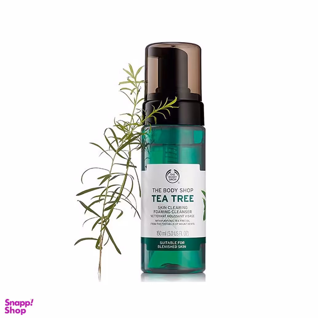 فوم شستشوی بادی شاپ (Body Shop) مدل Tea Tree Skin Clearing حجم 150 میلی‌لیتر