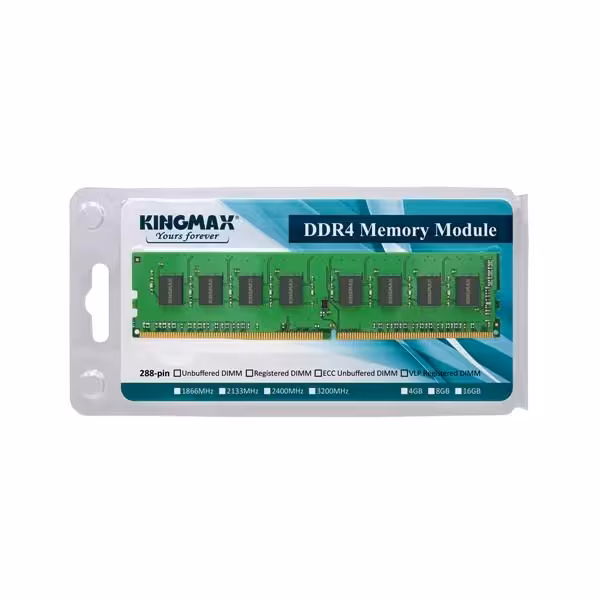 رم دسکتاپ DDR4 تک کاناله 2400 مگاهرتز کینگ مکس ظرفیت 4 گیگابایت