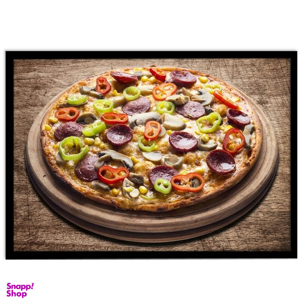 تابلو نوری بکلیت طرح فست فود پیتزا مدل B-S1081