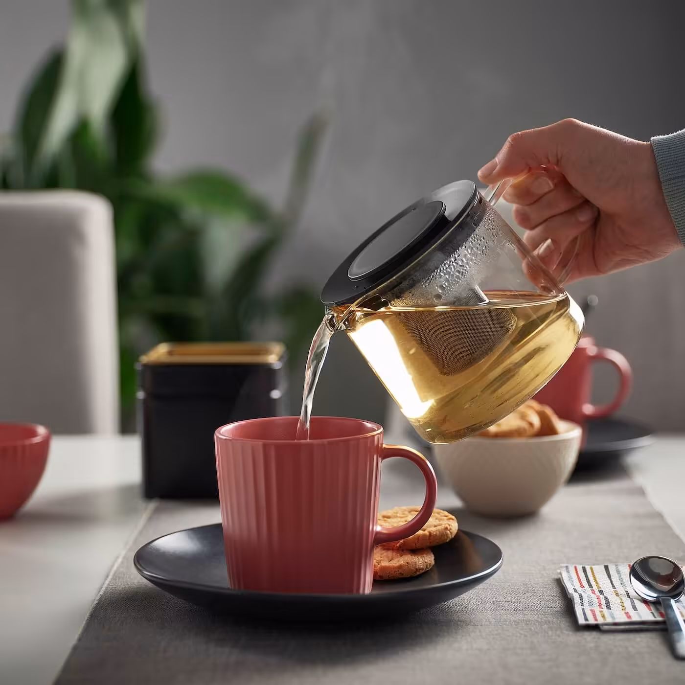 قوری 600cc ایکیا مدل Riklig