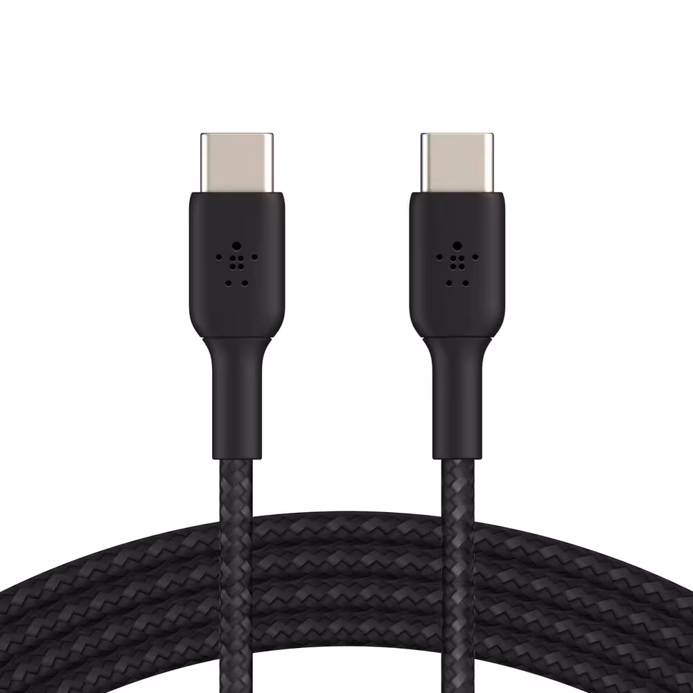 کابل 1 متری بلکین مدل کنفی BOOSTCharge USB-C to USB-C CAB004bt1M