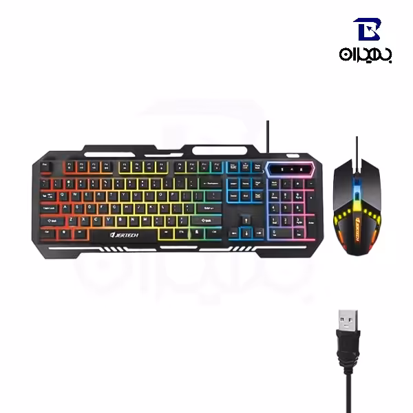 کیبورد و ماوس مخصوص بازی جرتک مدل KM960
