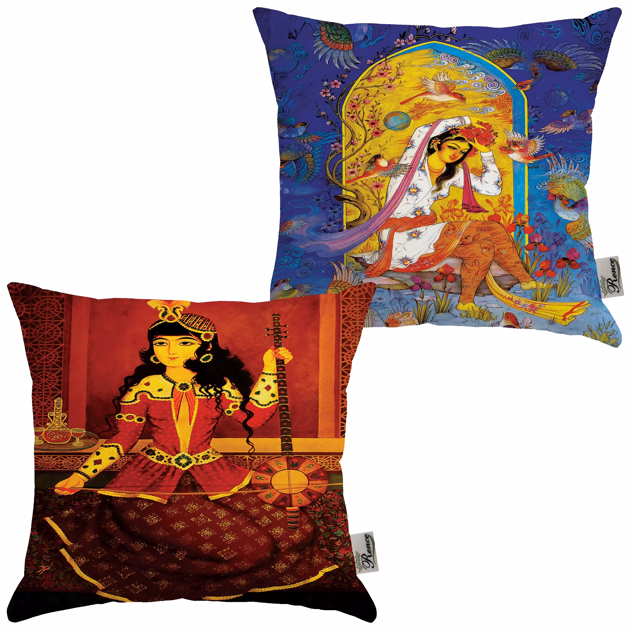 کاور کوسن مخصوص مبل صندلی راحتی نشیمن جفتی سایز 43 در 43 مدل C21-13-15 شرکت رنس