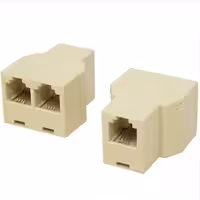 مبدل 1 به 2 تلفن _RJ11_مدل تکنو تایوان