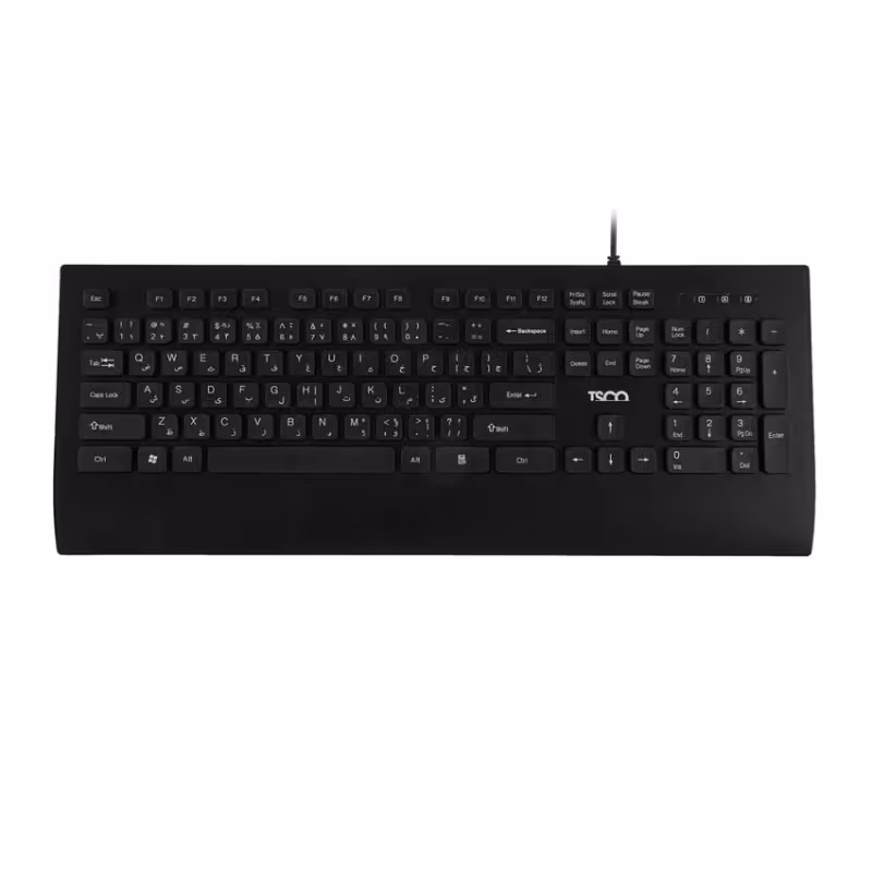 کیبورد تسکو مدل TK 8028 با حروف فارسی
