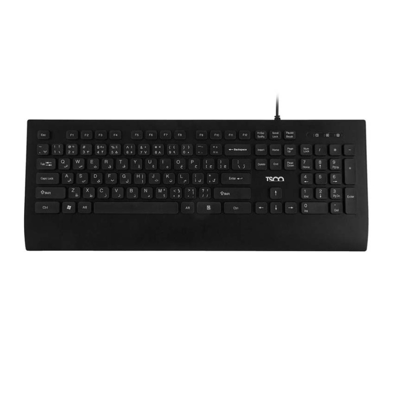 کیبورد تسکو مدل TK 8028 با حروف فارسی