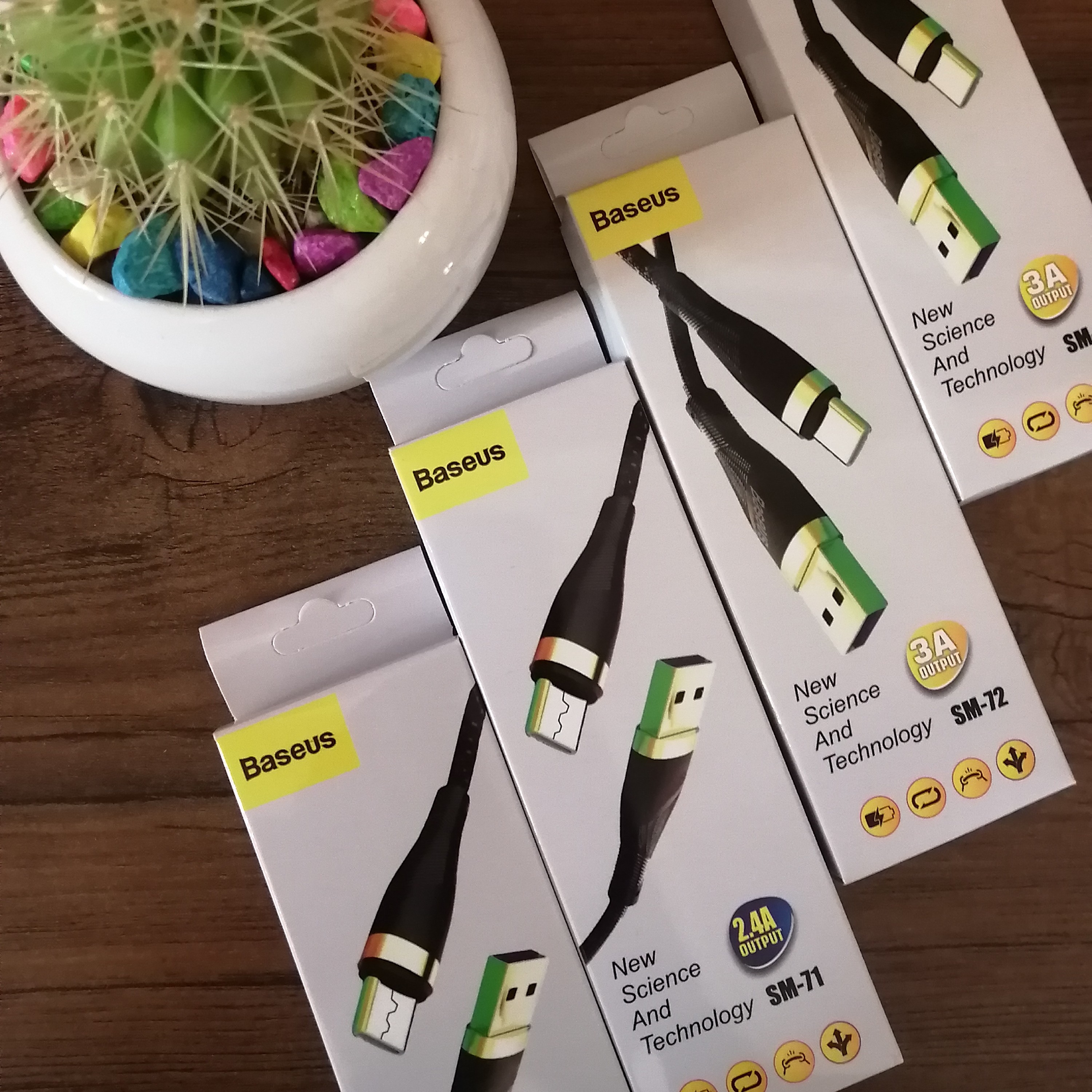 کابل شارژ  Baseus ( میکرو، تایپ سی) 