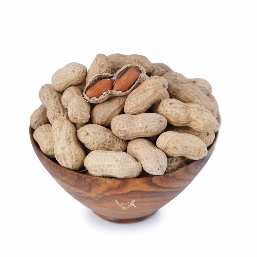 بادام زمینی غلاف‌دار لعابی (1کیلو)