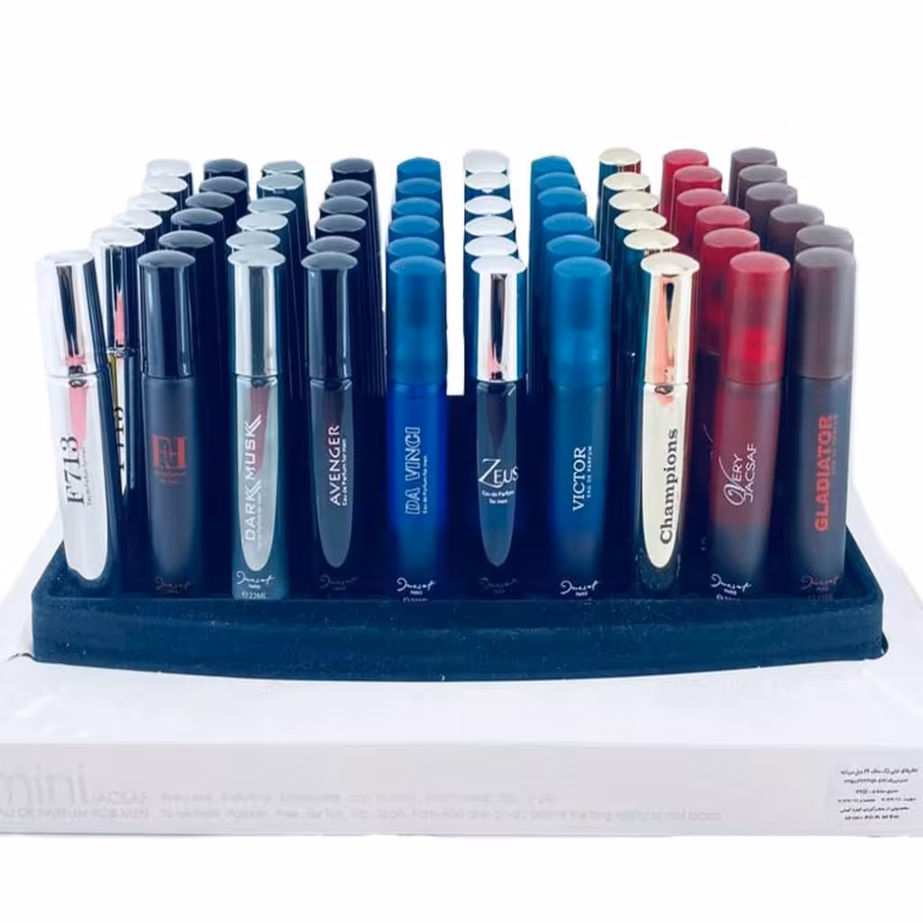 عطر جیبی مردانه ژک ساف 22 میل ماندگاری طولانی قدرت پخش بالا رایحه فوق العاده خوشبو گرم ،شیرین،تند