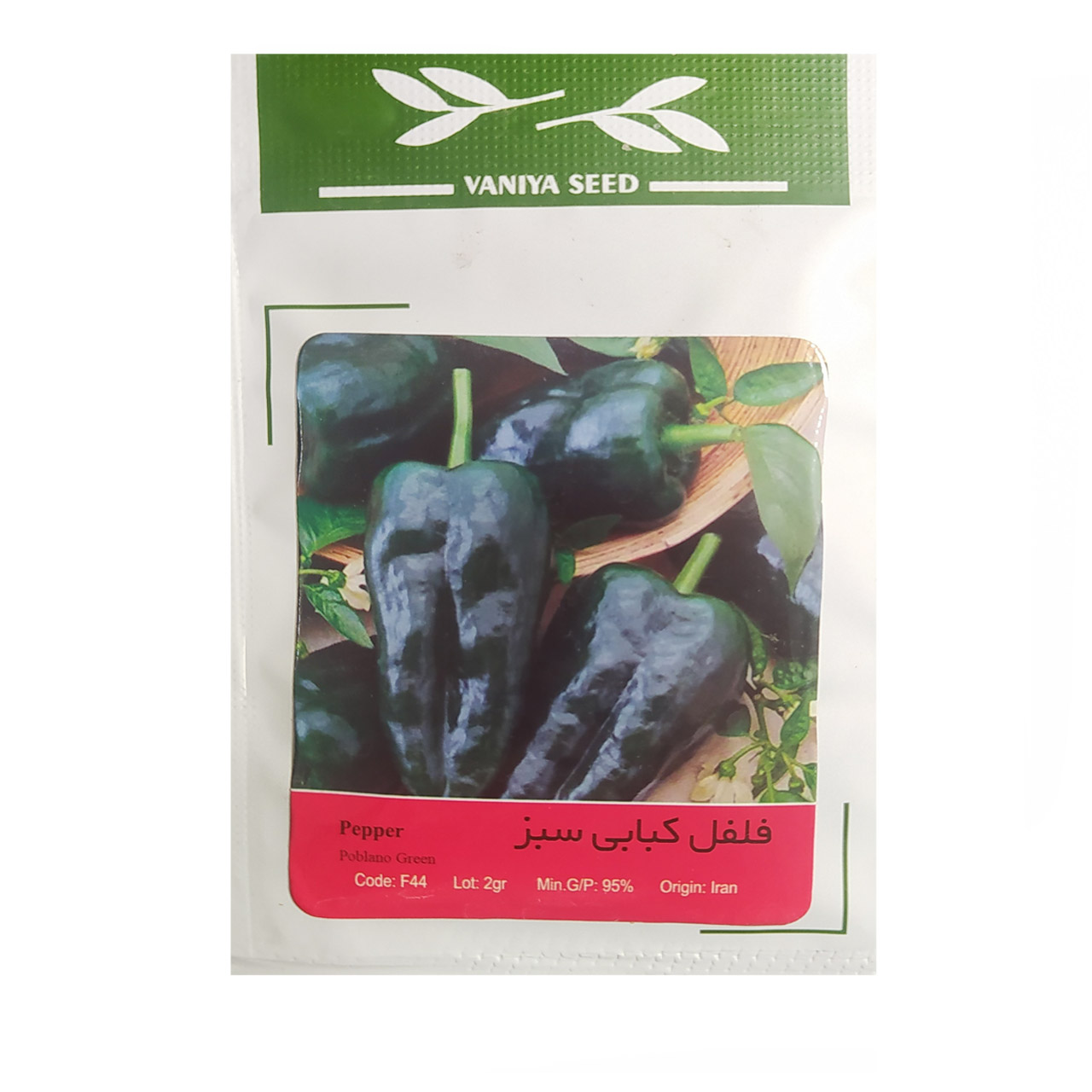 بذر فلفل کبابی سبز