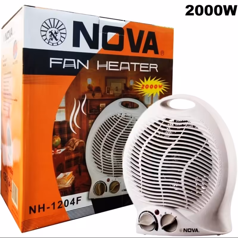 فن هیتر نوآ مدل NOVA NH-1204F  مناسب برای منزل و محل کار