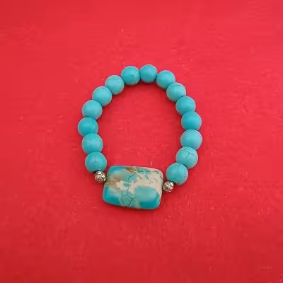 دستبند طرح فیروزه کد ه1260