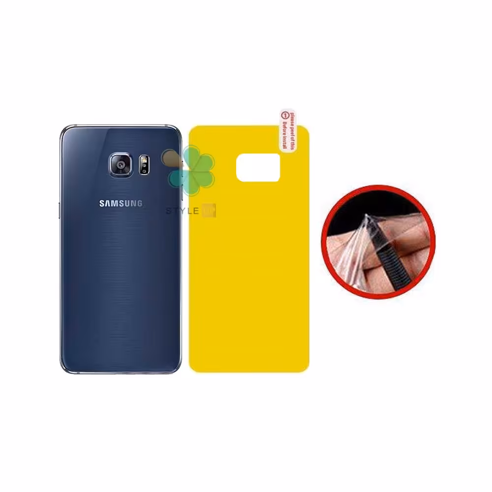 برچسب محافظ نانو پشت گوشی سامسونگ Galaxy S6 Edge Plus