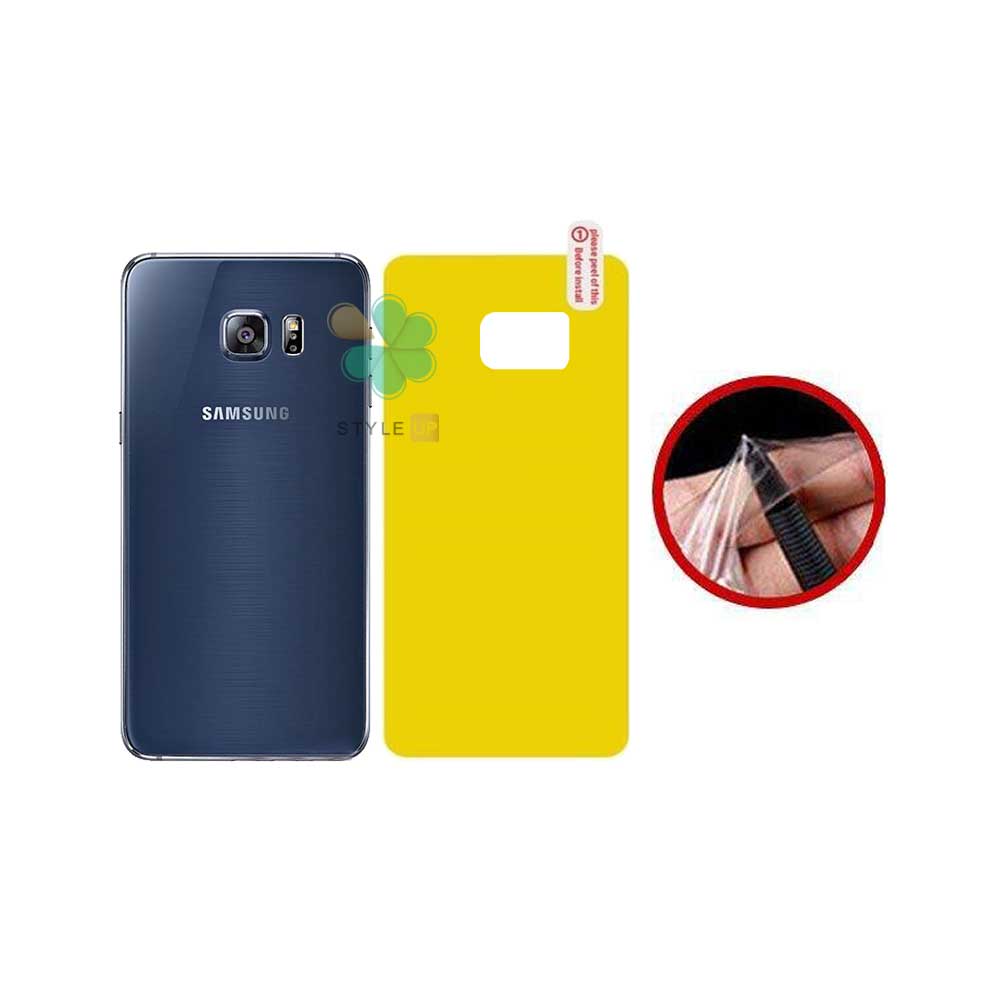برچسب محافظ نانو پشت گوشی سامسونگ Galaxy S6 Edge Plus