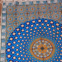 سفره ورومیزی قلمکاری صادراتی اعلا سایز 100در150 سانت. 