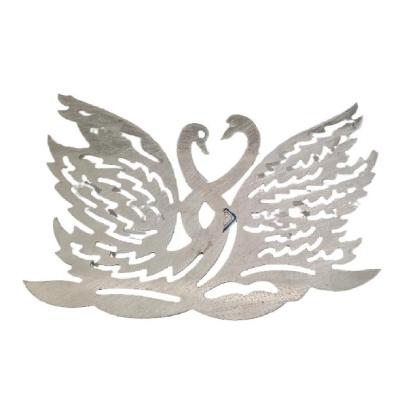 شابلون لیزری هویه کاری طرح قو عاشق