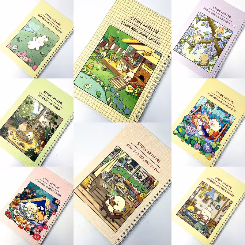 دفتر های حاشیه دار برند پانداک