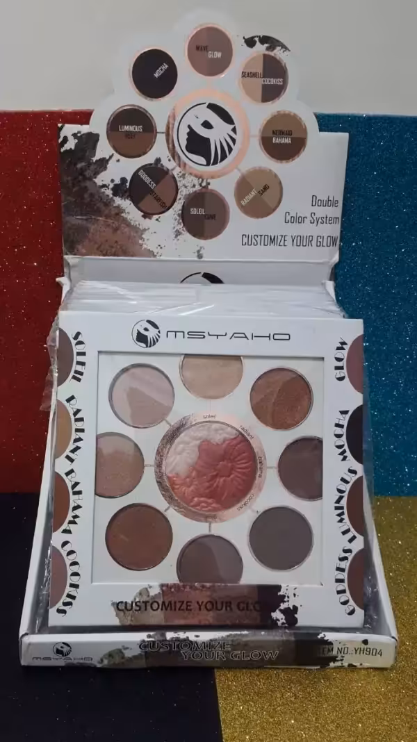 هایلایتر و رژگونه میس یاهو MS YAHO