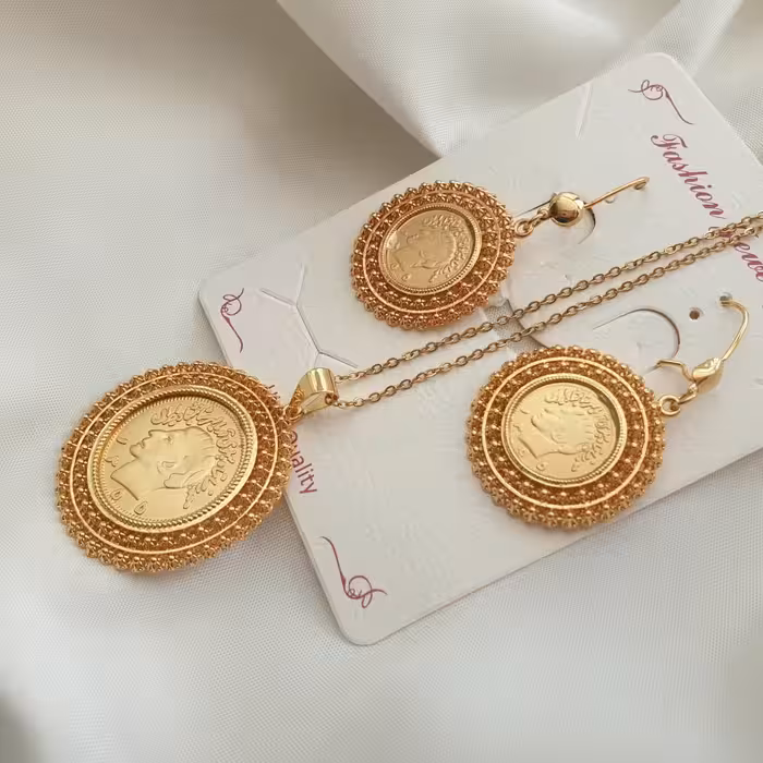 نیمست مریمی رخ  ابکاری طلا