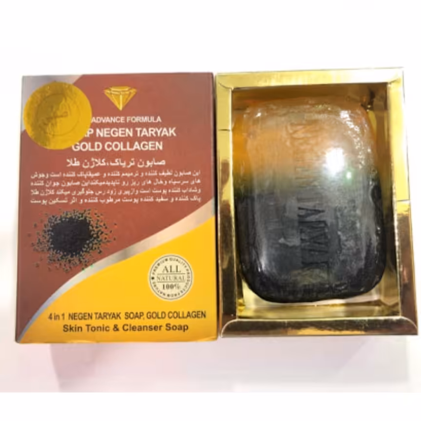 صابون ضد جوش کلاژن طلا