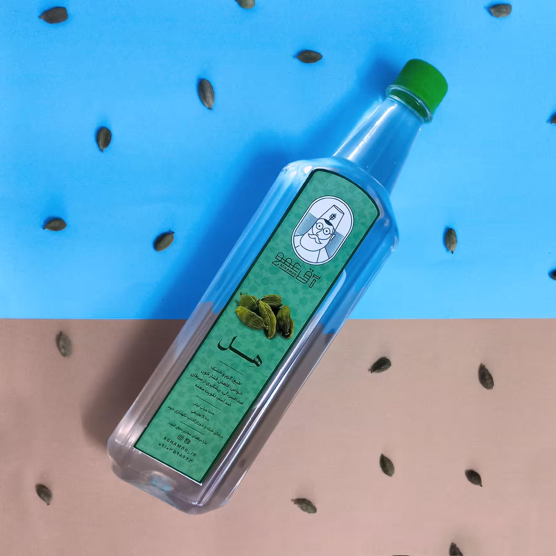 عرق هل 1 لیتر ی آق عمو