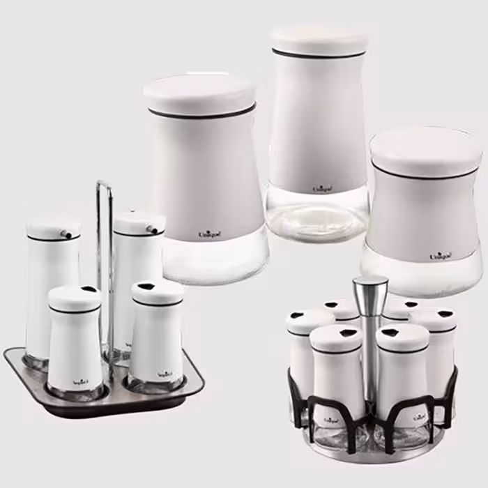 سرویس بانکه 16 پارچه عروس سفید یونیک کد 1470 (خارجی)