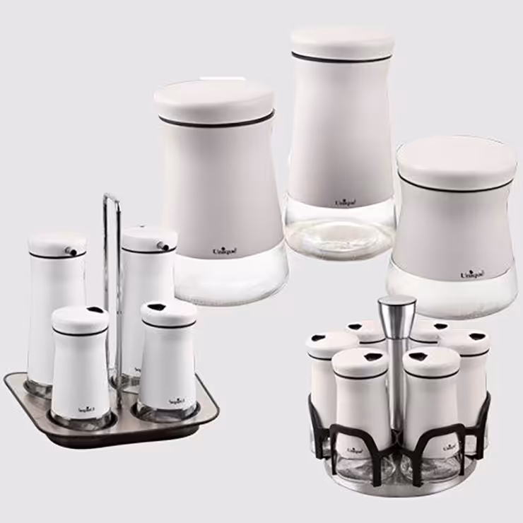 سرویس بانکه 16 پارچه عروس سفید یونیک کد 1470 (خارجی)