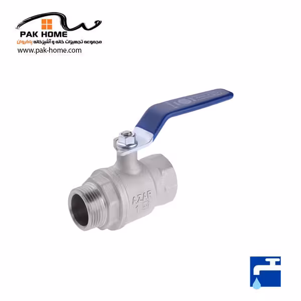 شیر آبی یک سر مغزی آذر 117 سایز 3/4