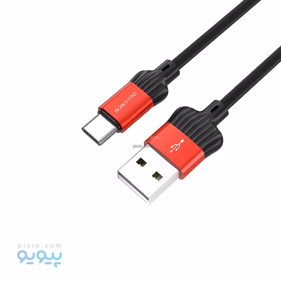 کابل تبدیل USB به Type-C بروفون مدل BX8 طول 1 متر